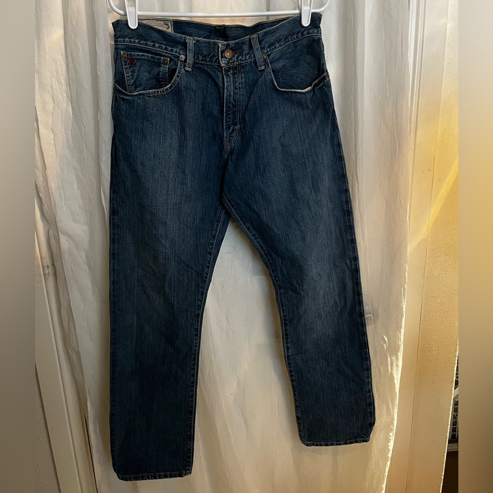 Ralph Lauren straight cut blue jeans